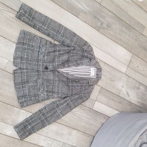 Size 0, Cupcakes  and Cashmere Plaid Blazer